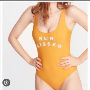 Sun kissed swimsuit